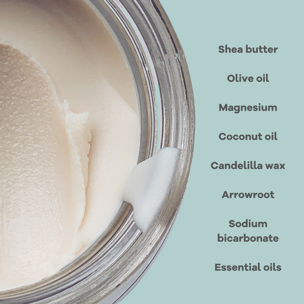 The Natural Deodorant Co. - Vente Déodorant – femme - Nettoyant Déodorant Baume Pamplemousse + Menthe 55g3