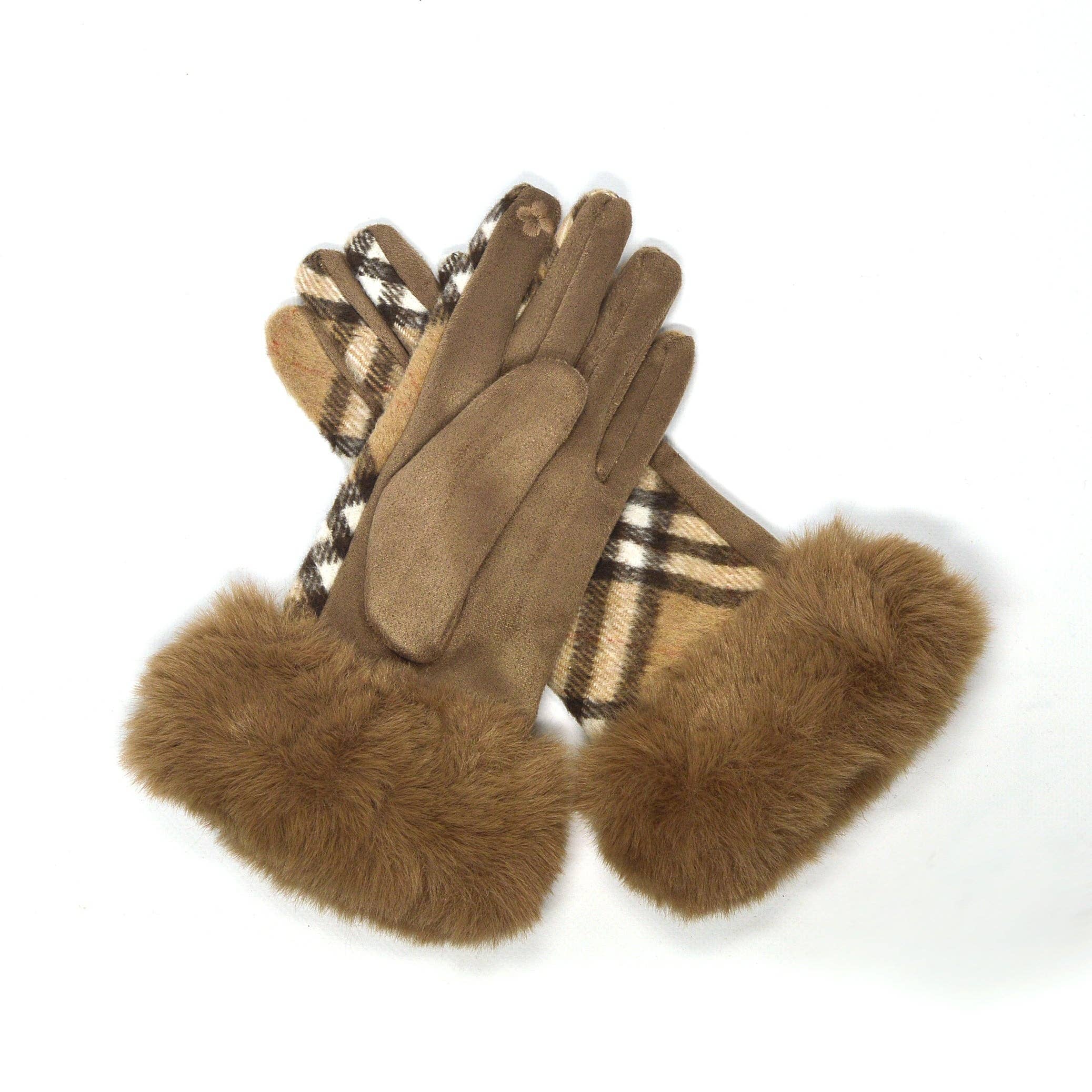 LUV & Co. - Wholesale Gloves - Women's - G5-14 Taupe1