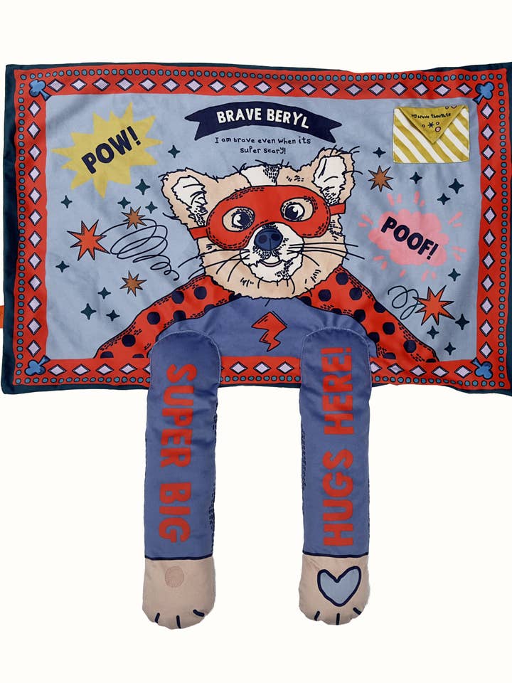 Brave Beryl pillowcase.
for wholesale by The House of Fandango