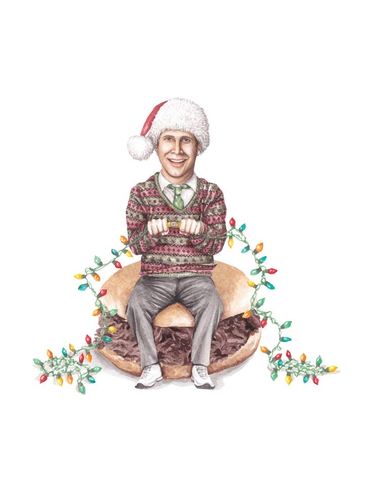 Clark Griswold - Akvarelltryck för wholesale av Celebs on Sandwiches