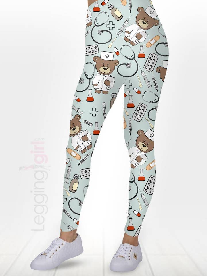 Exclusive Care Bear Women's Fashion Leggings for wholesale by LeggingGirl.com