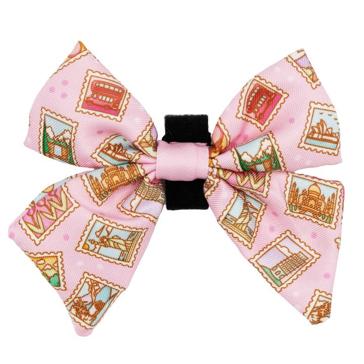 Dog Sailor Bow - Out of Office for wholesale by SASSY WOOF