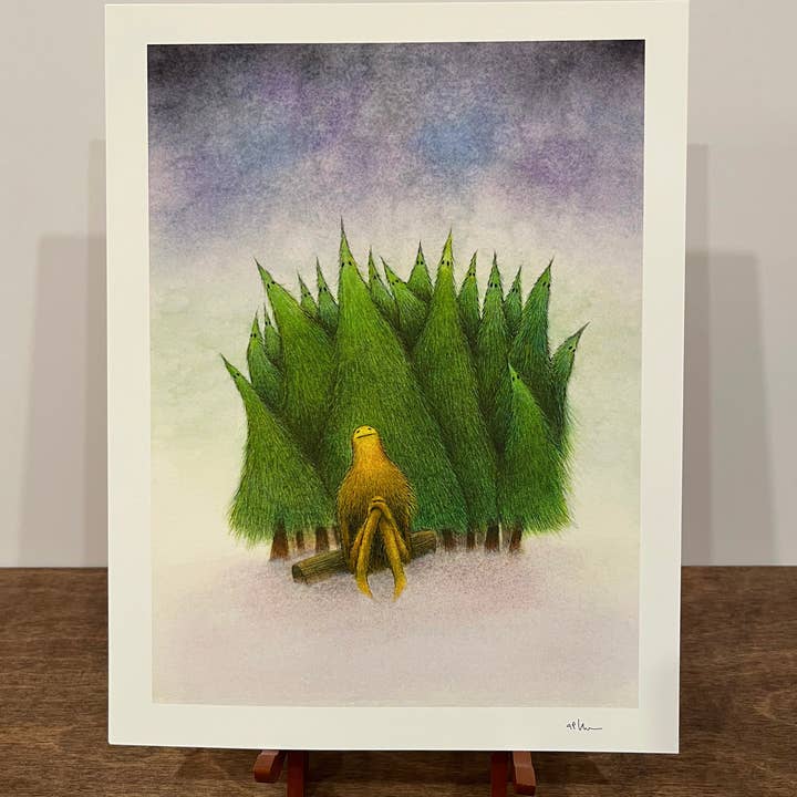 Obsolete World - Wholesale Art Print - "Winter's Night" Art Print 1