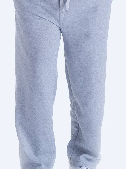 LeeHanTon Men's Open Leg Fleece Sweatpants for wholesale by LeeHanTon