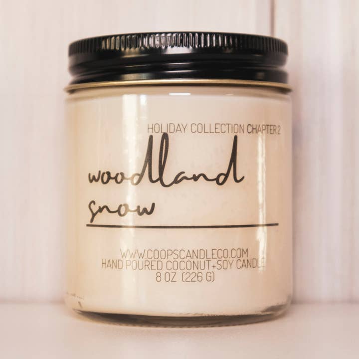 NIEVE DEL BOSQUE | 8 ONZAS para venta al por mayor de COOPS CANDLE CO