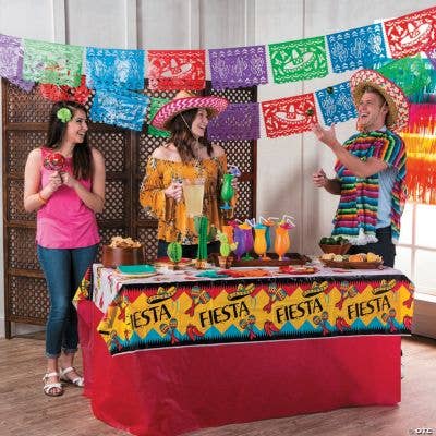 Fun Express - Wholesale Party Sign/Banner - MEXICAN CUT OUT BANNER (100FT)5