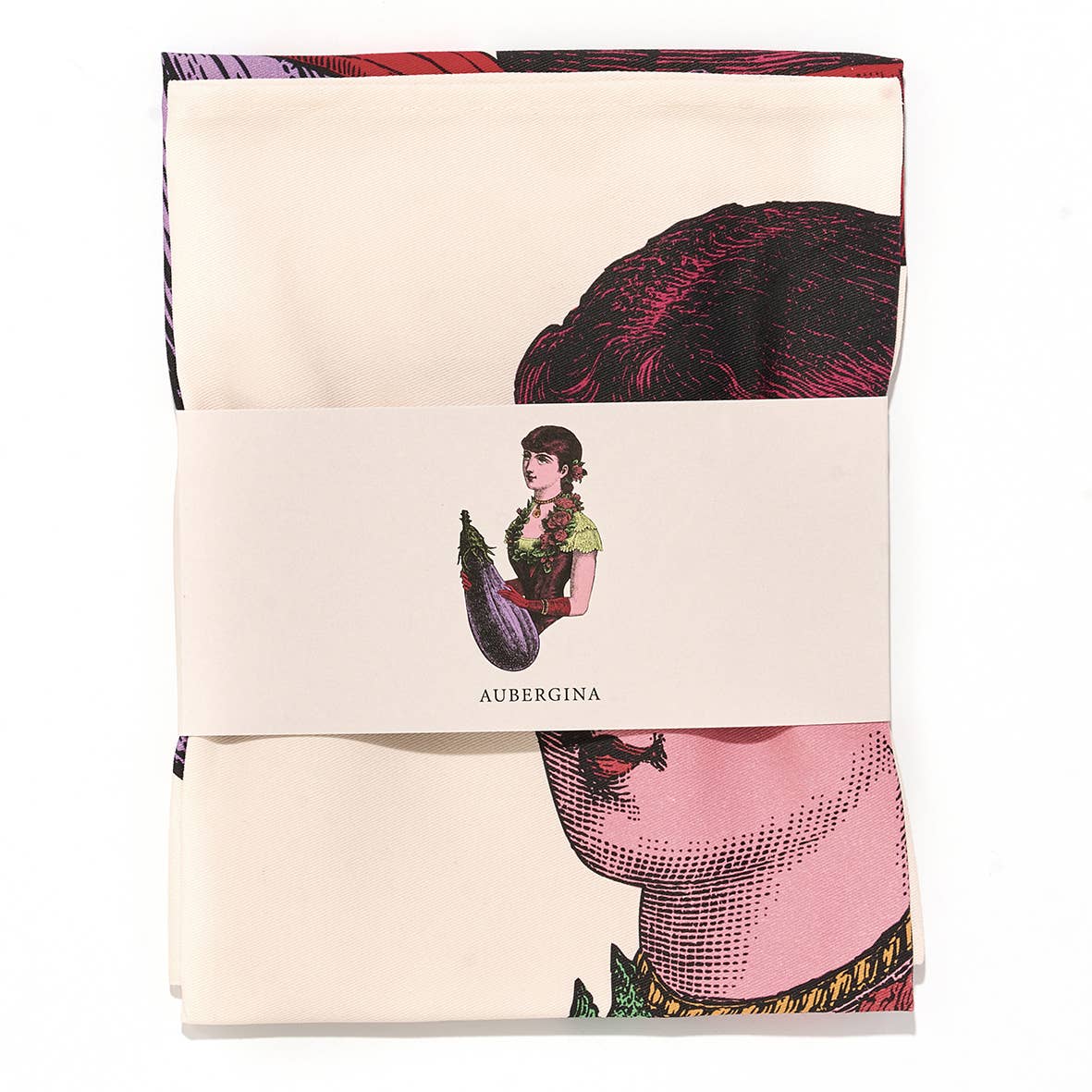 Gangzaï Design - Wholesale Tea Towel - Eggplant Dishcloth1