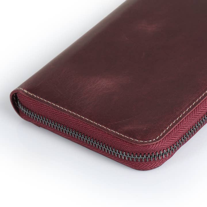 Londo - Wholesale Pencil Case/Pouch - Londo Genuine Leather Padfolio with Pencil Holder - 5 Slot48