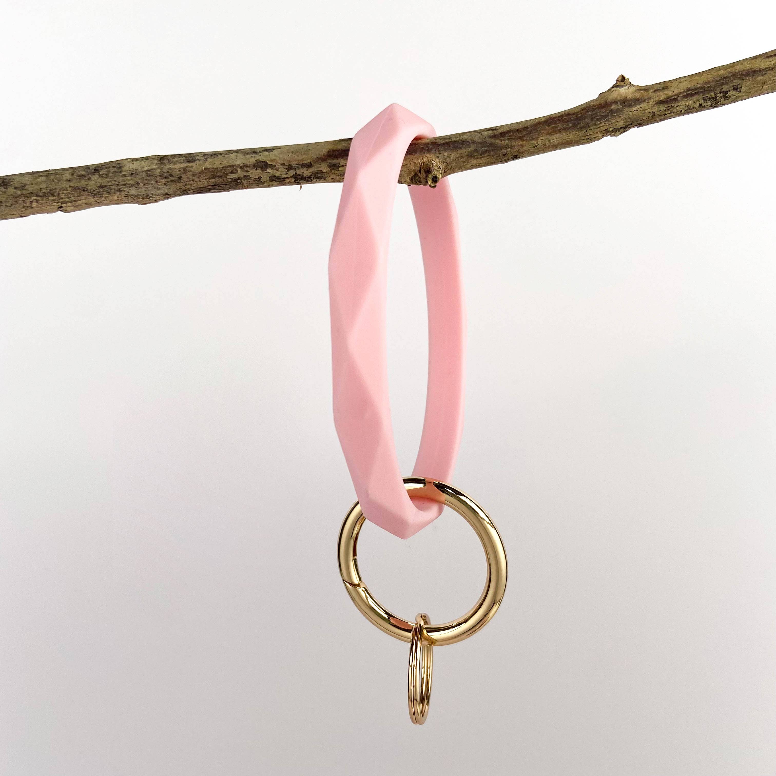 SoapElenGlen - Vente Bracelets porte-clés - Porte-clés en forme de diamant en silicone10