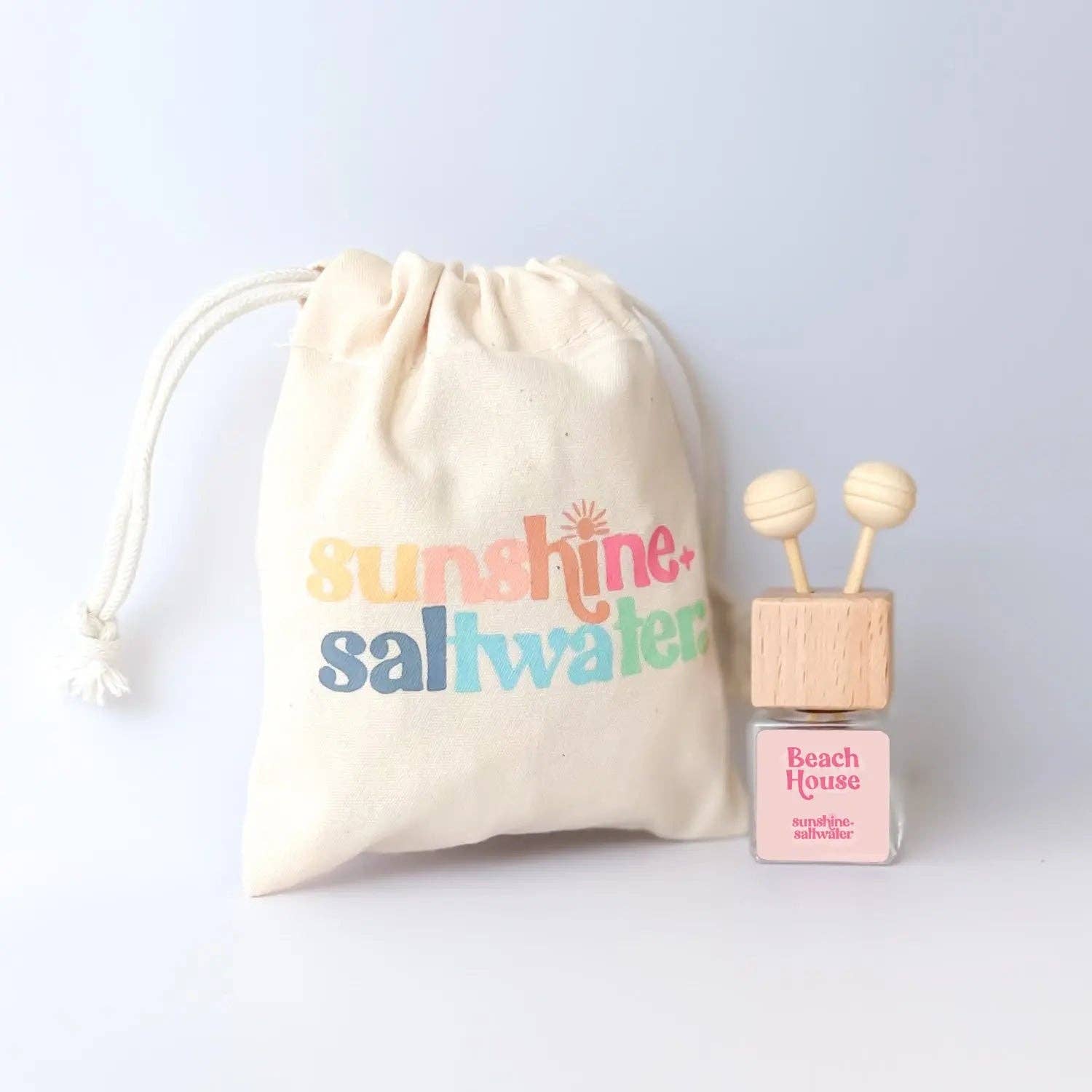 Sunshine + Saltwater – wholesale Luftrenare för bil – Unisex – Beach House | Mini bildiffusor1