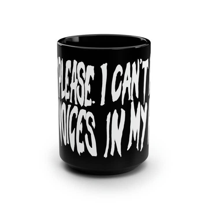 Voices In My Head Mug for wholesale by Pentagram Peter Pan