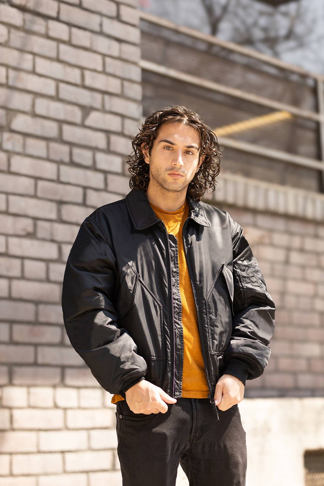 Up And Away - Wholesale Bomber Jacket - Men's - Adult CWU Squadron Bomber Flight Jacket Blank1