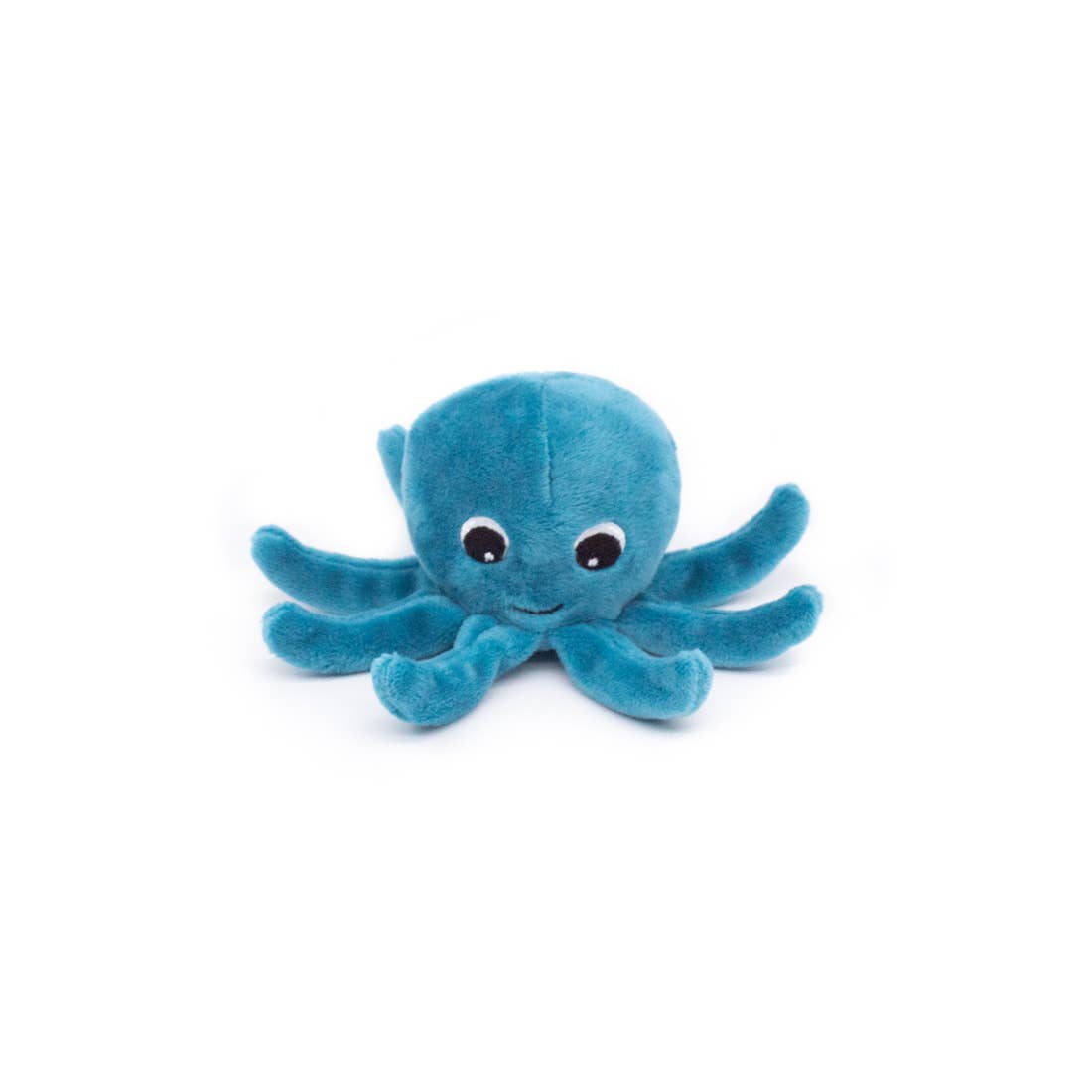 Les Déglingos, France - Wholesale Knuffels - Kinderen en baby - LES PTIPOTOS - 45 cm knuffel blauwe octopus mama met baby1