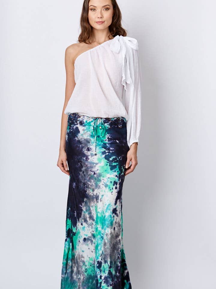 MiJo by Michelle Jonas - Wholesale Skirt – Women’s - Stretch Silk Charmeuse Bias Skirt with Adjustable Lace Waistband9