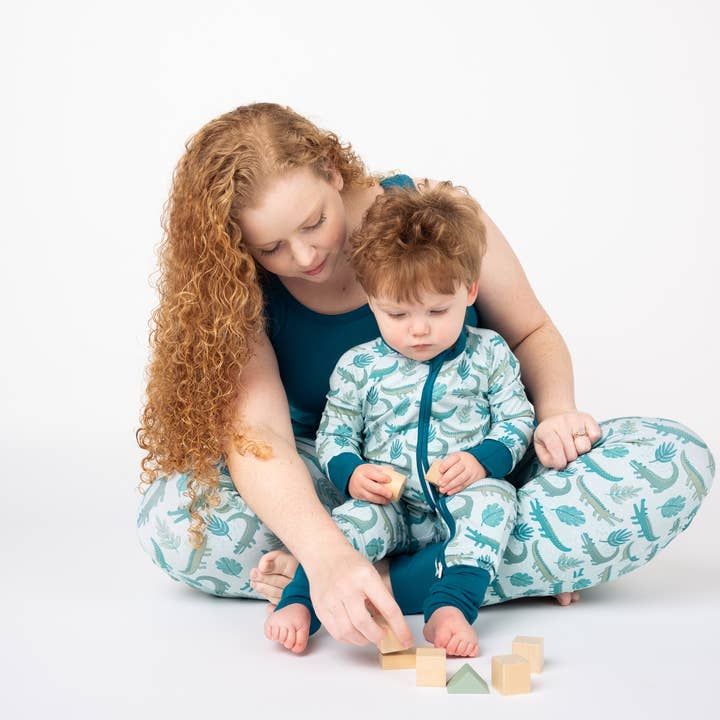 Emerson and Friends - Wholesale Sleepsuit - Baby - Later Gator Alligator Bamboo Convertible Pajamas Florida Baby Gift1