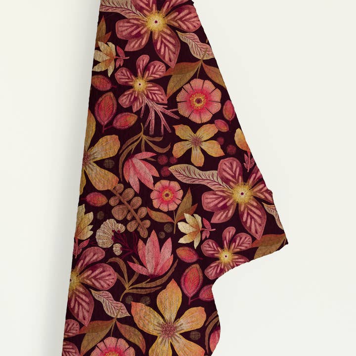 Juego de Ventaja de Cocina – Paño de Cocina, Toalla de Mano y 3 Paños de Cocina Spiced Petals para venta al por mayor de Bubble & Blend