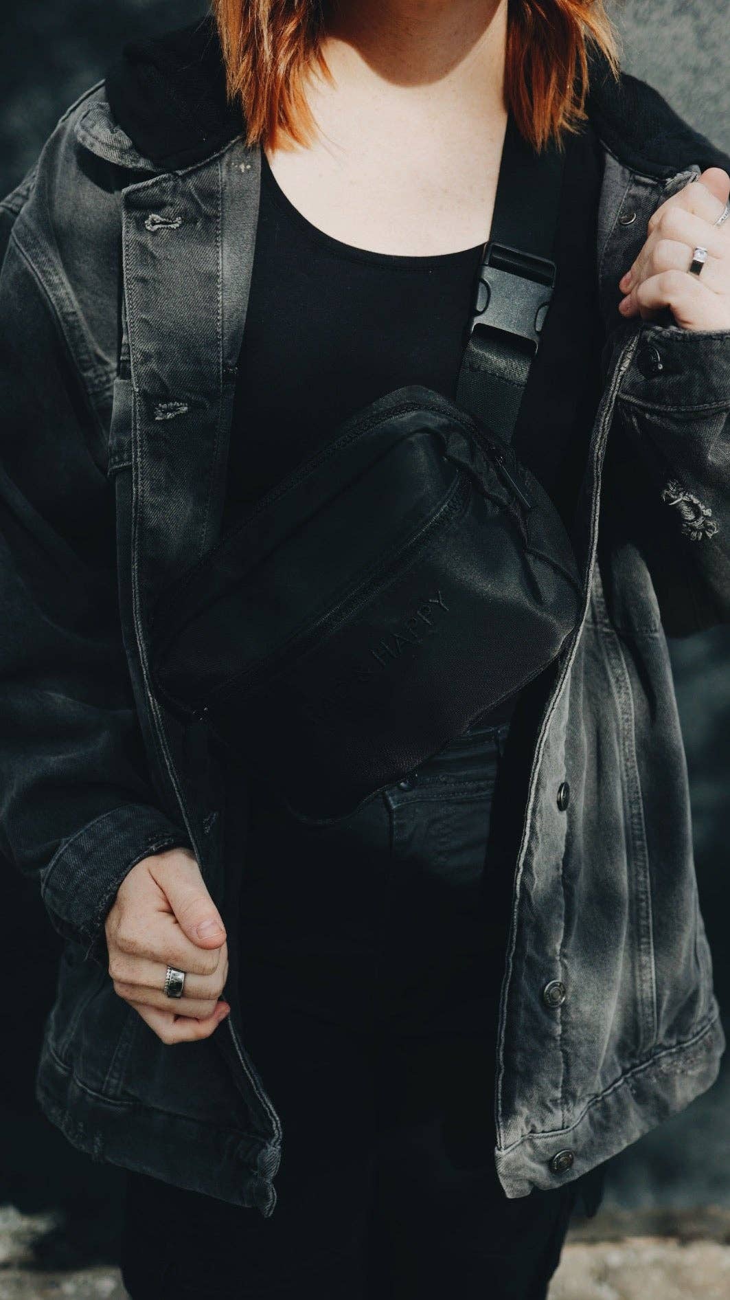 Rad & Happy - Wholesale Belt Bag - Kids - Blackout Rad Pack8