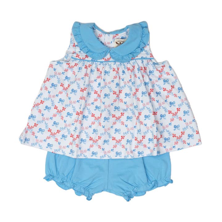 Ava Liberty Bloomer Set for wholesale by The Oaks Apparel Company
