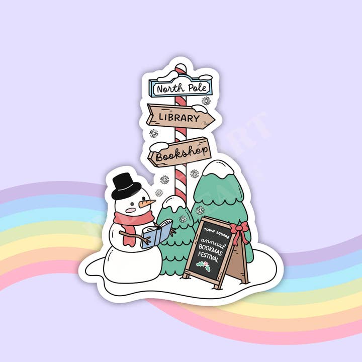 Indie Heart Studio - Wholesale Sticker - North Pole Wayfinder Sticker3