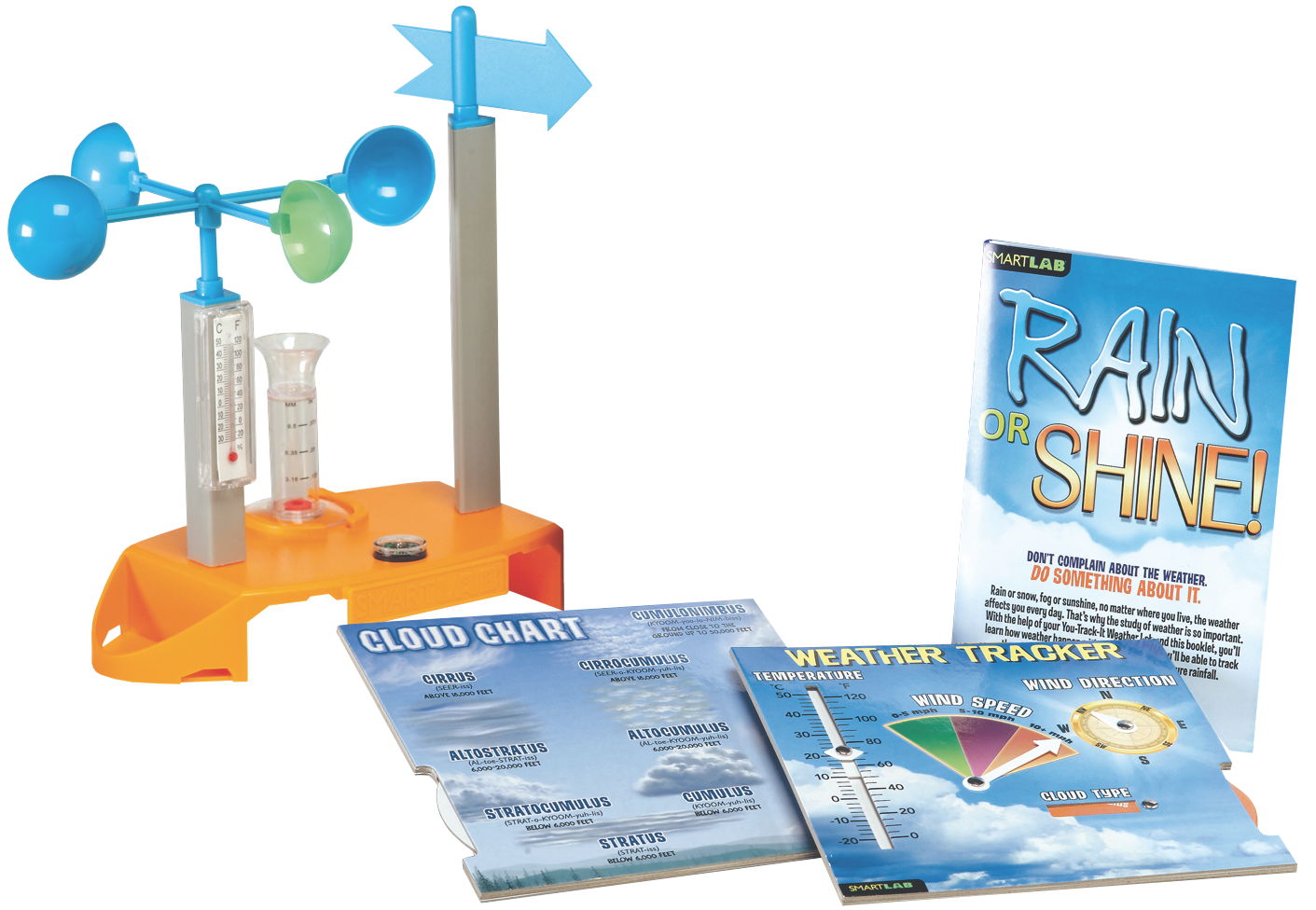 EDC Publishing - Wholesale Toy Set - Kids - You Track it Weather Lab1