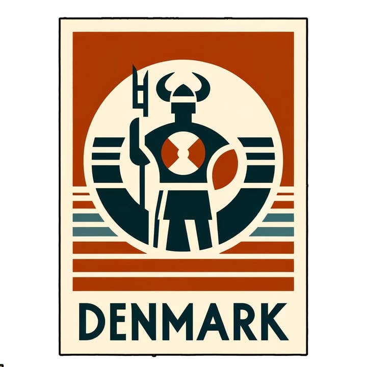 Denmark Patch for wholesale by Vagabond Heart