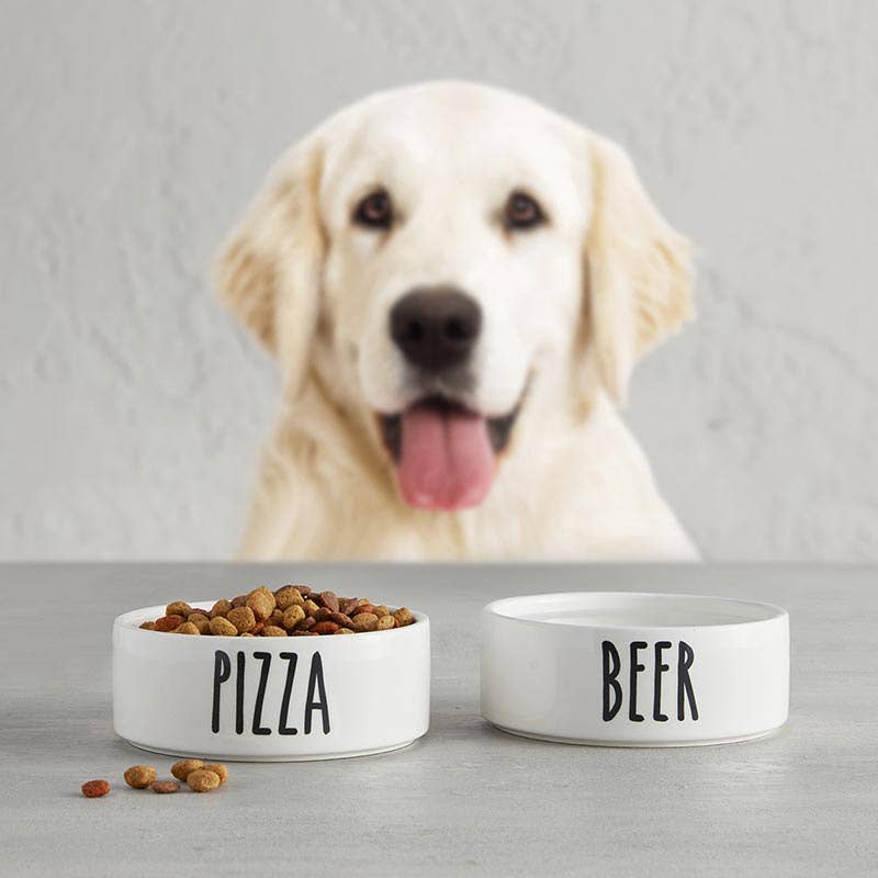 47th & Main (Creative Brands) - Wholesale Pet Bowl - Cat/Dog - Ceramic Pet Dish - Beer1