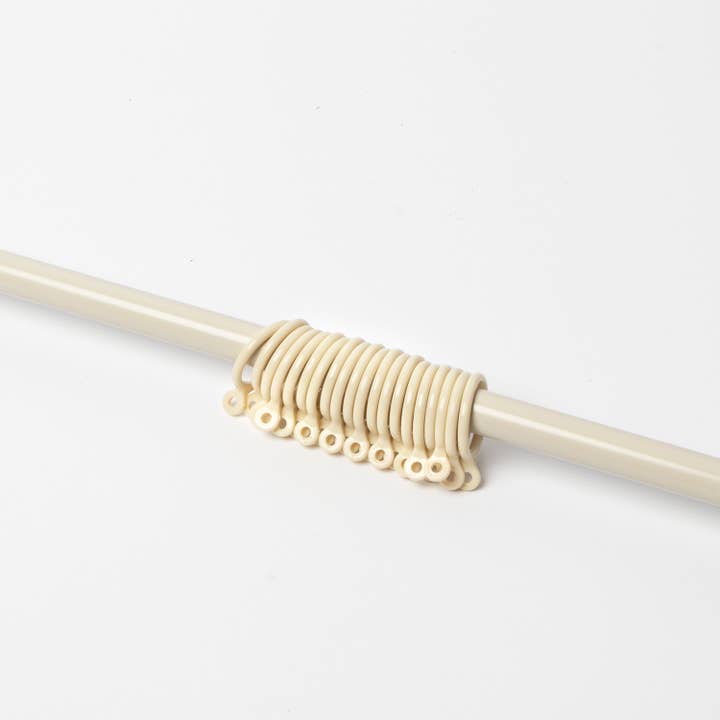 Llar Textil - Wholesale Curtain rod - Fulla White Curtain Bar1