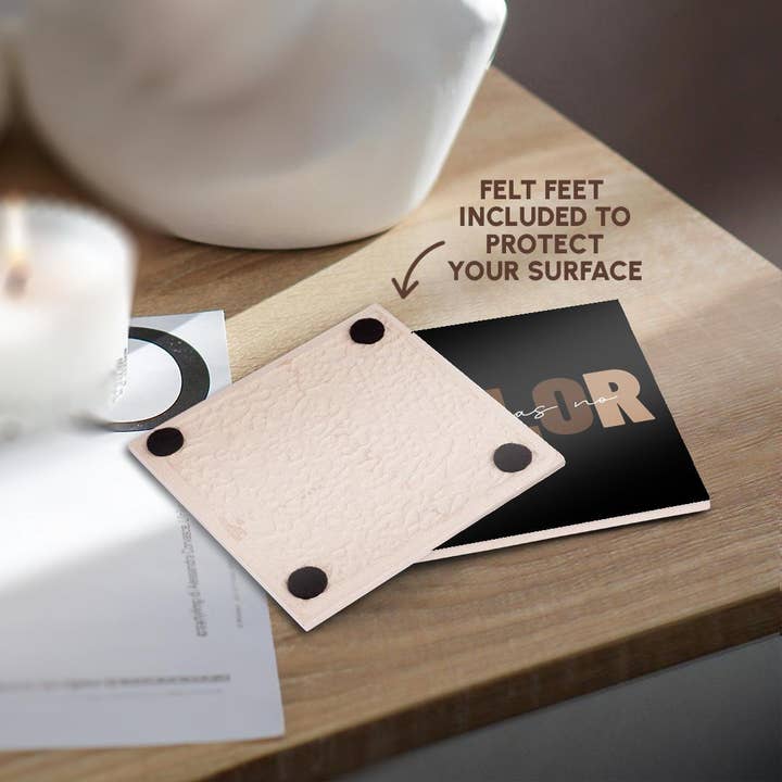 3dRose - Wholesale Coasters - 3dRose, On Black Love Has No Color Motivational Quote Gift For Friends And Colleagues , Coaster3