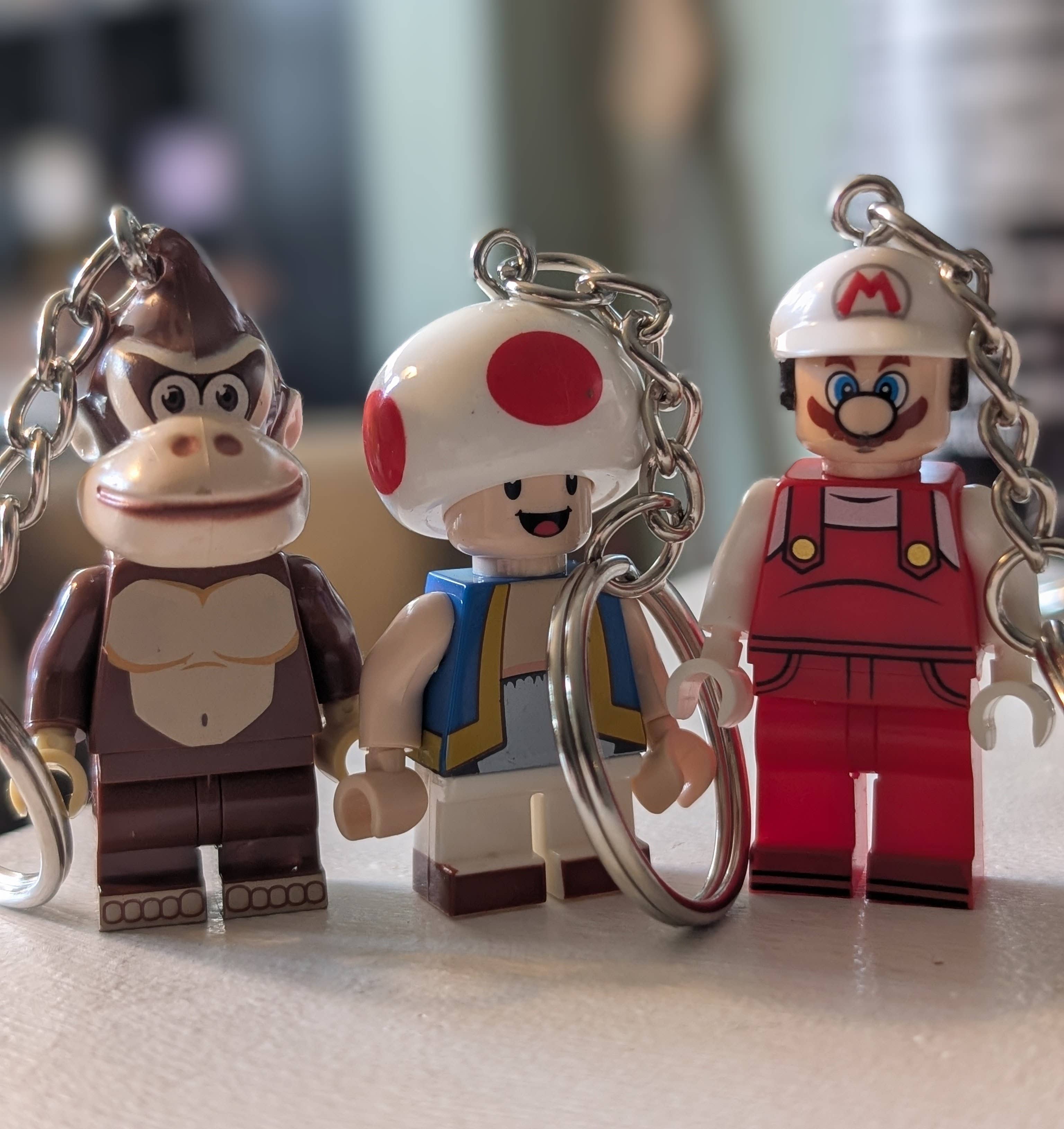 Con-Quest Crafts - Wholesale Keychain - Unisex - Video Game Character Mini-Figure Keychains21