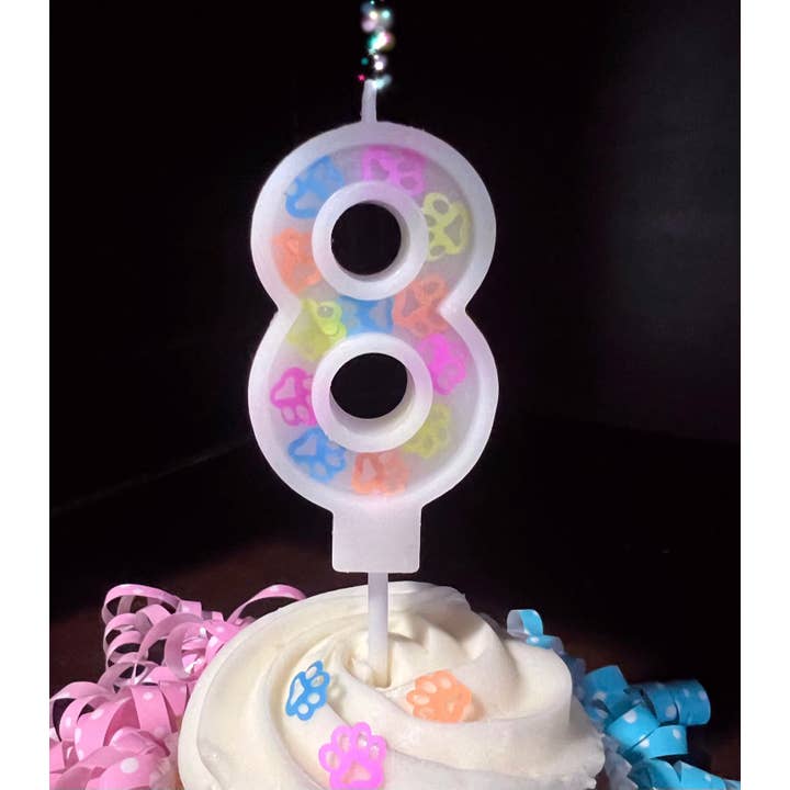 Riley Roo Candles - Wholesale Cake Candle - Dog Birthday Party Candle | Pet Themed Cake Candles 12