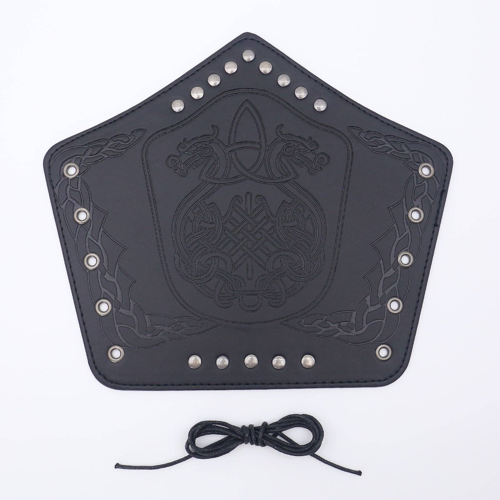 SALINA TRADING INC - Wholesale Costume – Women's - Medieval Leather Wrist Cuffs Retro Punk Arm Guards Festival Costume Accessories24