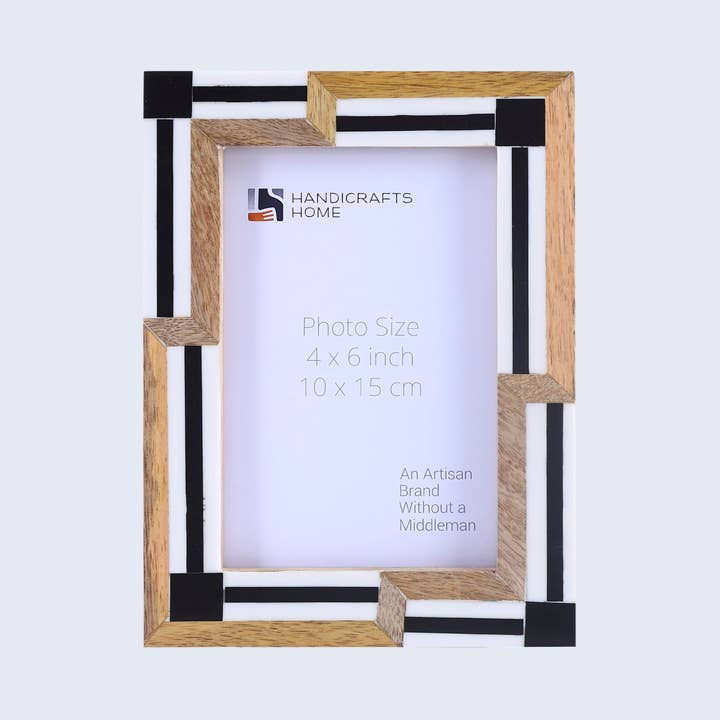 Handicrafts Home - Wholesale Picture Frame - Silhouette Sequenced Photo Picture Frame - 4x6, 5x7