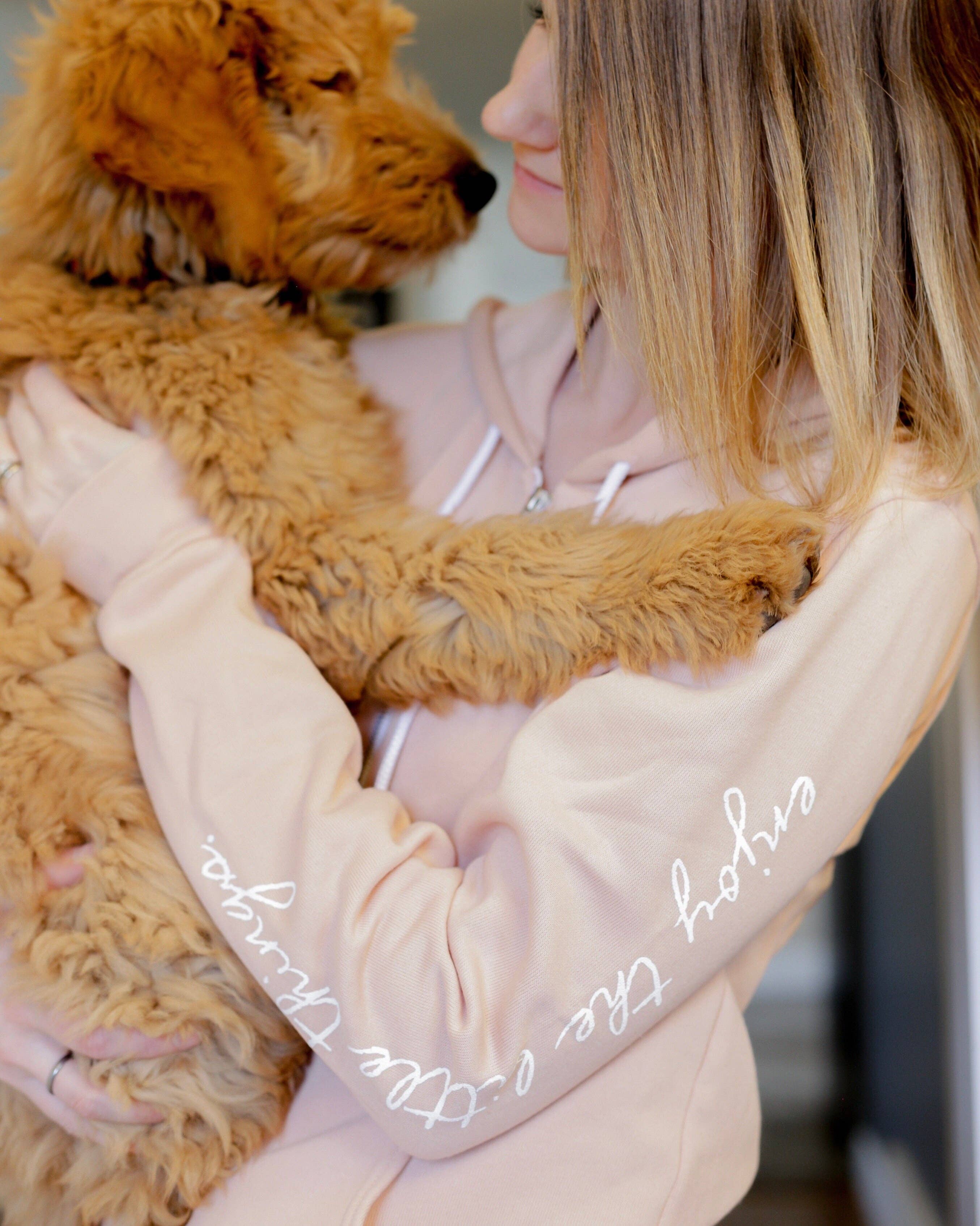 Rad Vibes Only - Wholesale Hoodie - Dames - Enjoy The Little Things Sweatshirt met ritssluiting en capuchon Positive3