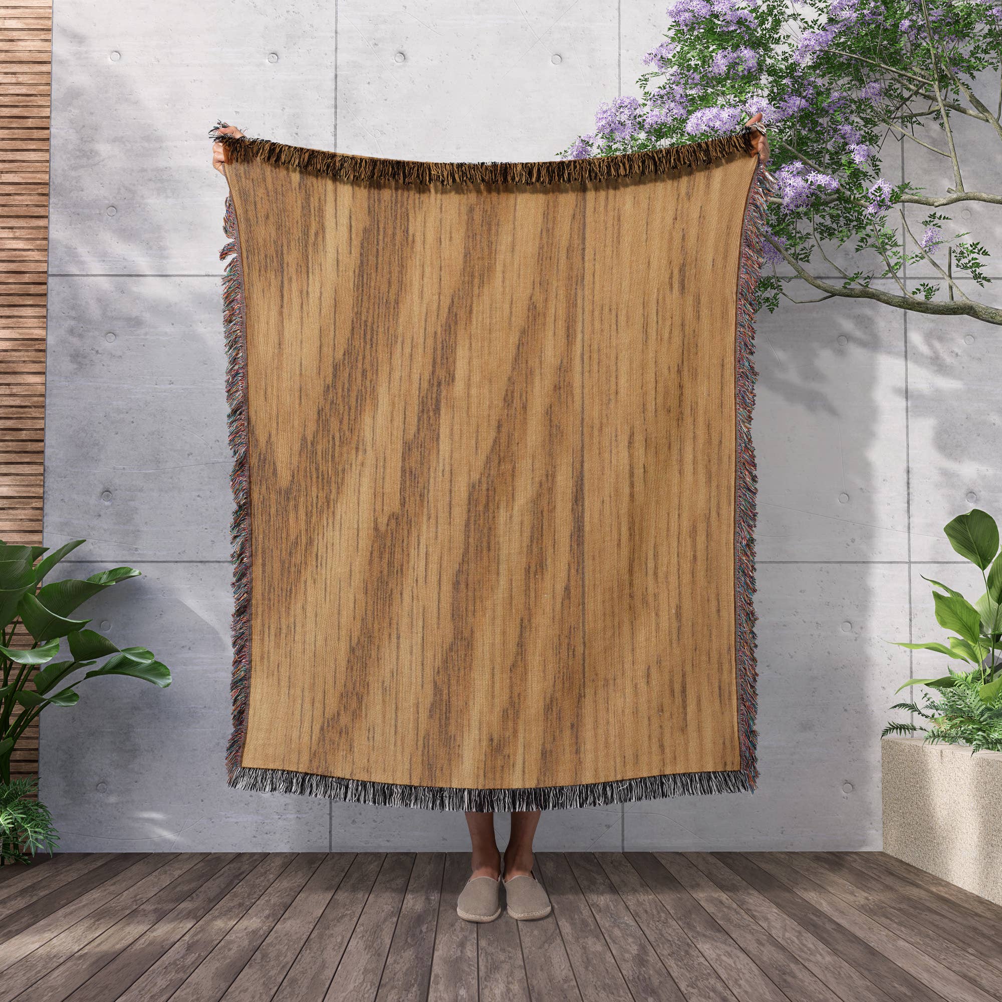 3dRose - Wholesale Throw Blanket - 3dRose, Red Oak, Blanket2