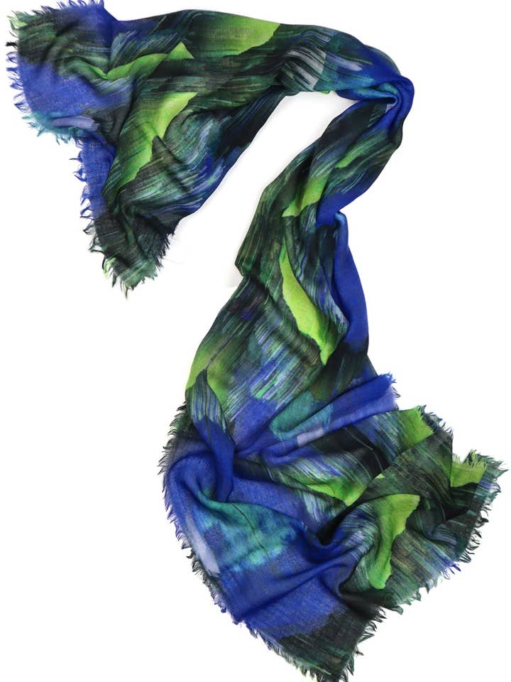 Sciarpa/Sciarpa in lana Merino Schur - Frieda - Blu invernale per la vendita all'ingrosso da parte di SALTO