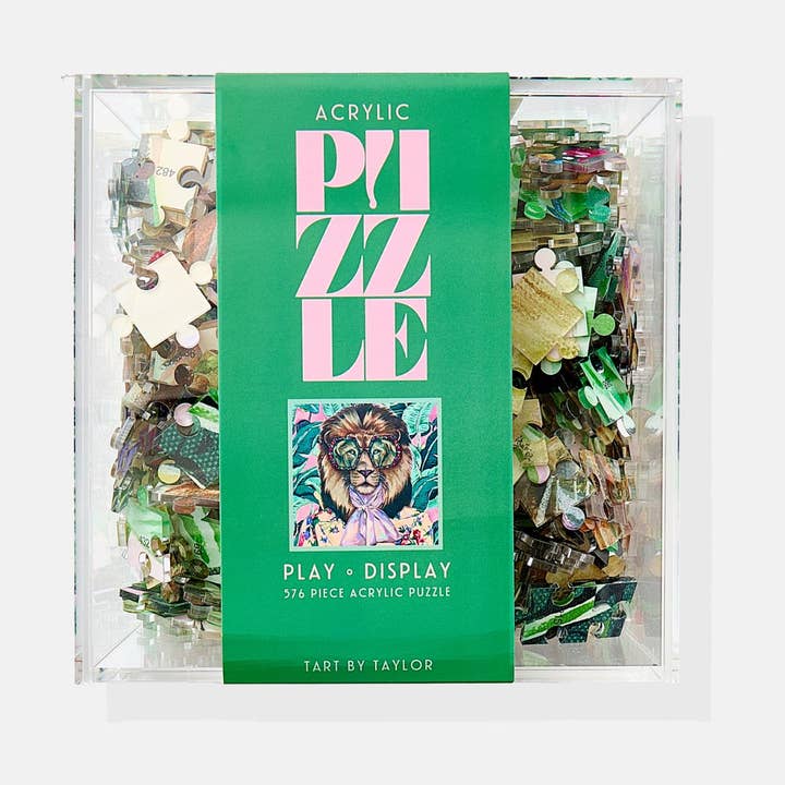 Tart By Taylor - Wholesale Puzzle - Adult - Louis The Lion Acrylic Puzzle0