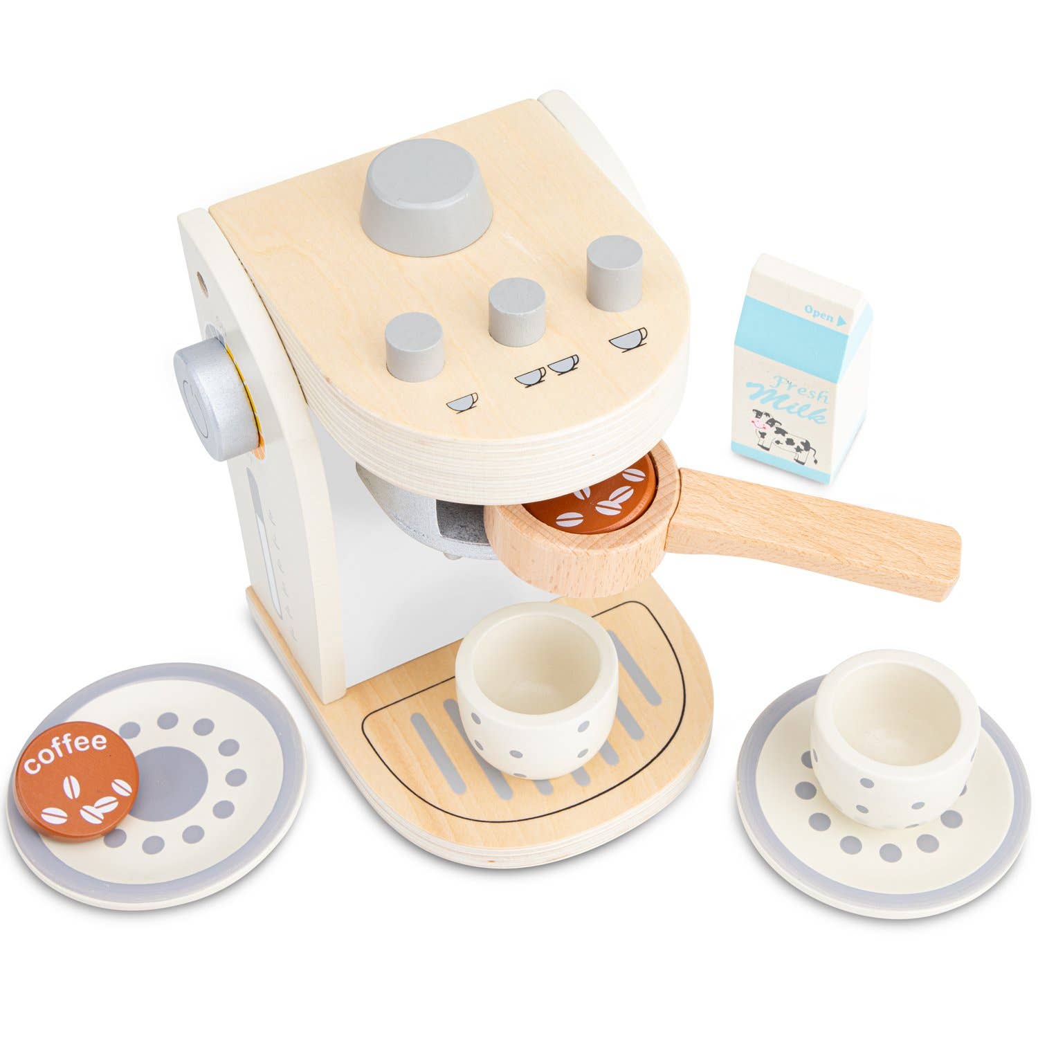 New Classic Toys EU - Wholesale Toy Set - Kids - Coffee Maker - White2