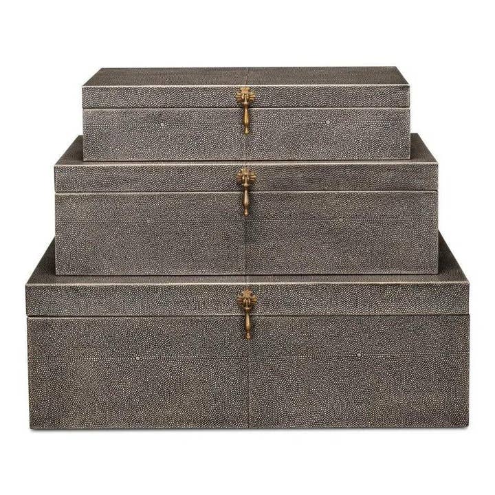 LOOMLAN - Wholesale Decorative Box - Cosmos Nesting Boxes Set Of Three