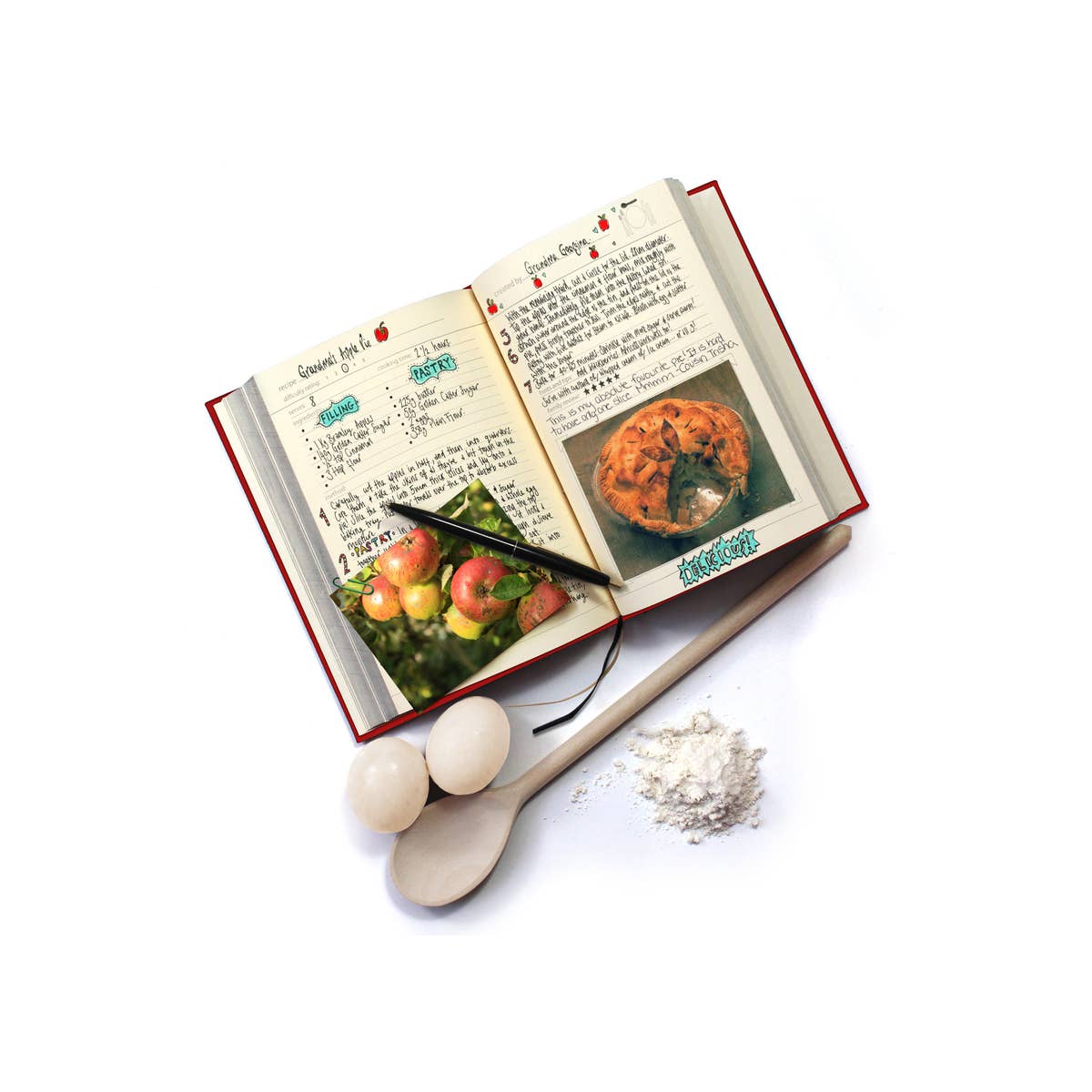 Until Pty Ltd - Wholesale Cookbooks and food - Suck UK My Family Cookbook Red4