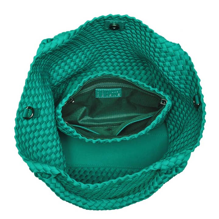 Sol and Selene - Vendita all'ingrosso Borsa tote - Donna - Borsa Media in Neoprene Intrecciato "Sky's The Limit"27