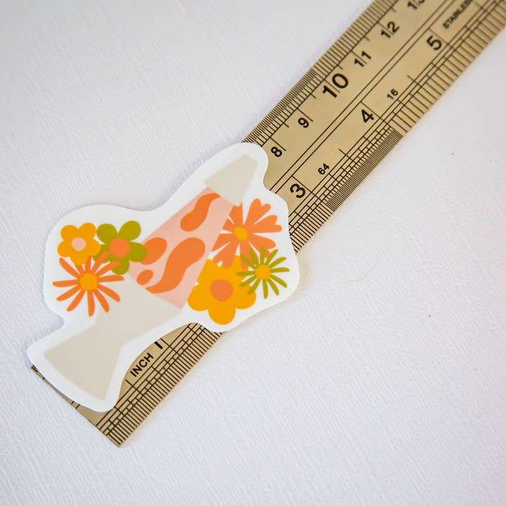 Emily Ervin Design Co. - Wholesale Sticker - Lava Lamp - Laminated Vinyl Phone / Laptop Sticker3