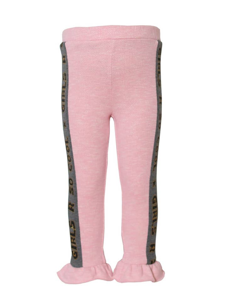 Girl Power Ruffle Pant for wholesale by Kinderkind