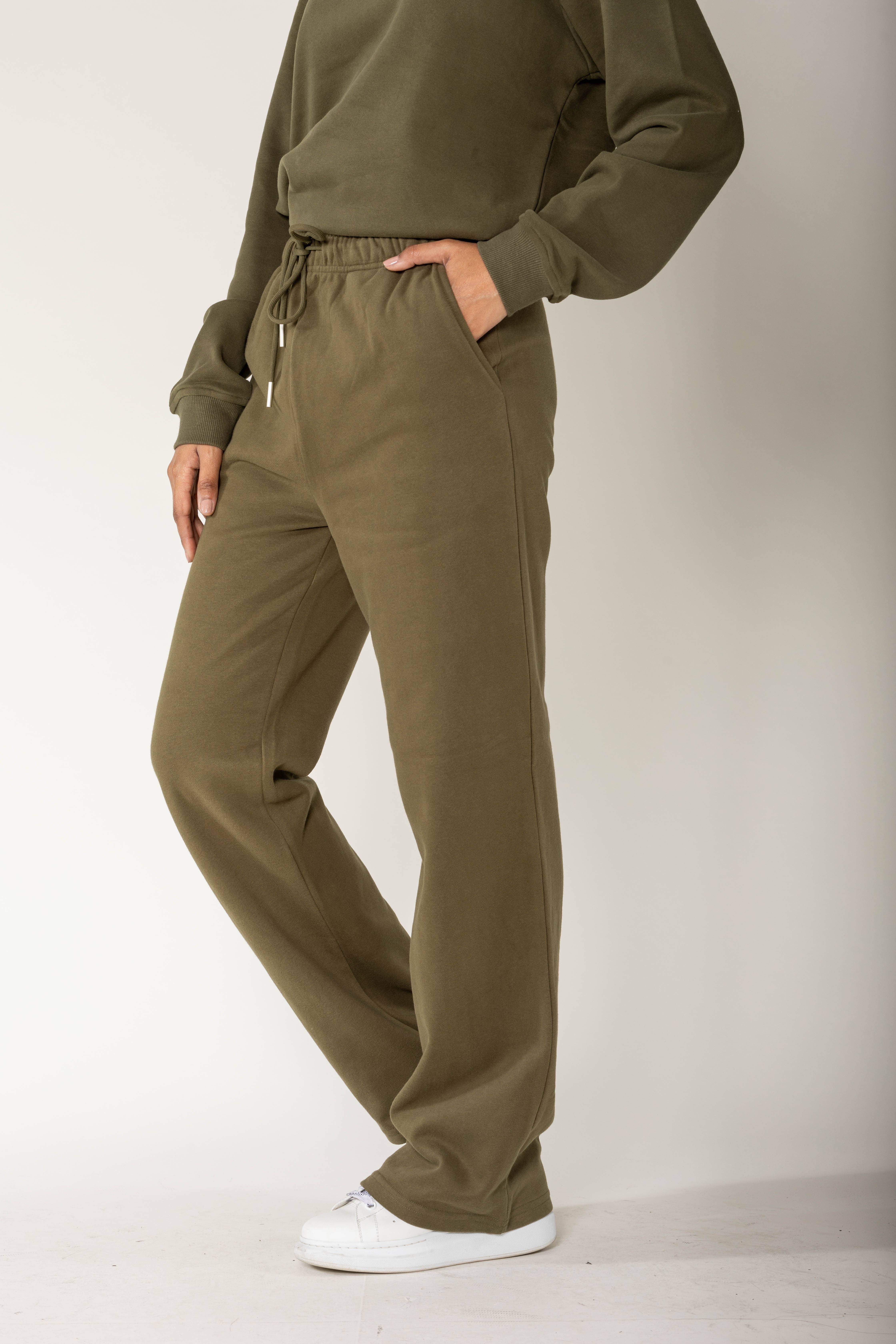 Nina Carter - Wholesale Lounge Sweatpants/Joggers - Women's - F023 loungewear sport flared fleece joggers20