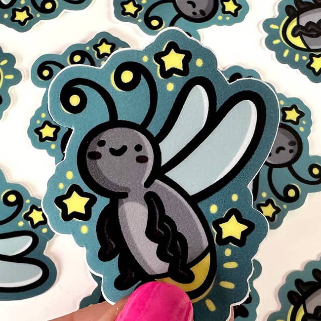 Mini adesivo Lightning Bug per la vendita all'ingrosso da parte di Shop Emily M
