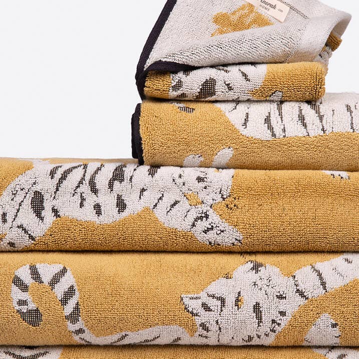 Anorak - Wholesale Bath Towel - Anorak Tigers Organic Cotton Bath Towel