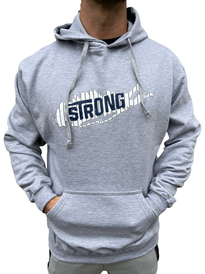 Long Island Strong - Pinstripe Empire Hoodie for wholesale by Long Island Strong