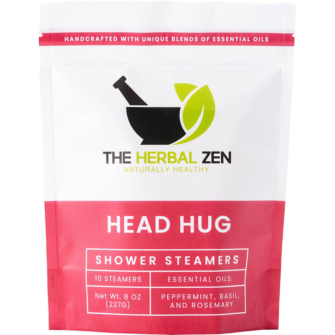 The Herbal Zen - Wholesale Shower Steamer/Bomb - Head Hug Shower Steamers | Tension Relief & Stress Support5