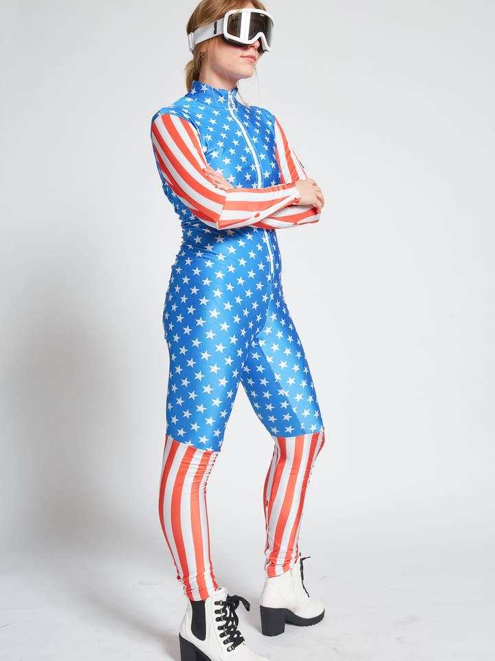 Racysuits - Vente Combinaison – femme - L'équipe de ski des États-Unis