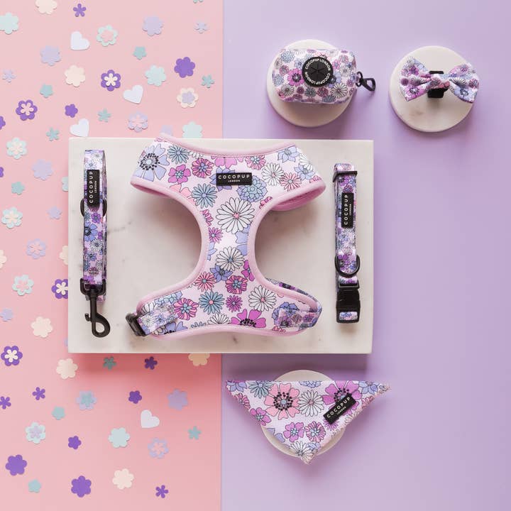Cocopup London - Wholesale Pet Leash - Dog - Pastel Flowers Lead