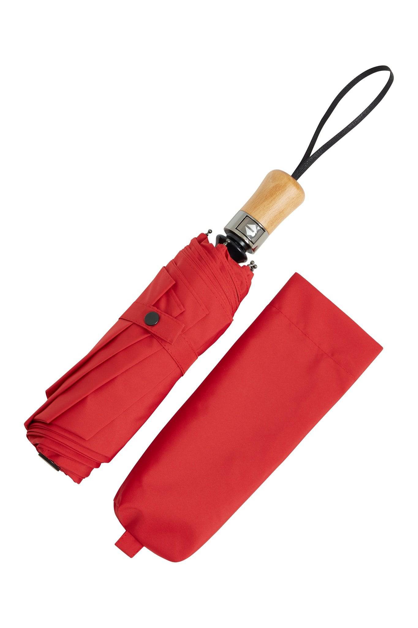 McInce Collections - Wholesale Umbrella - Unisex - Auto Open/Close Ince Folding Umbrella - Beechwood Handle14